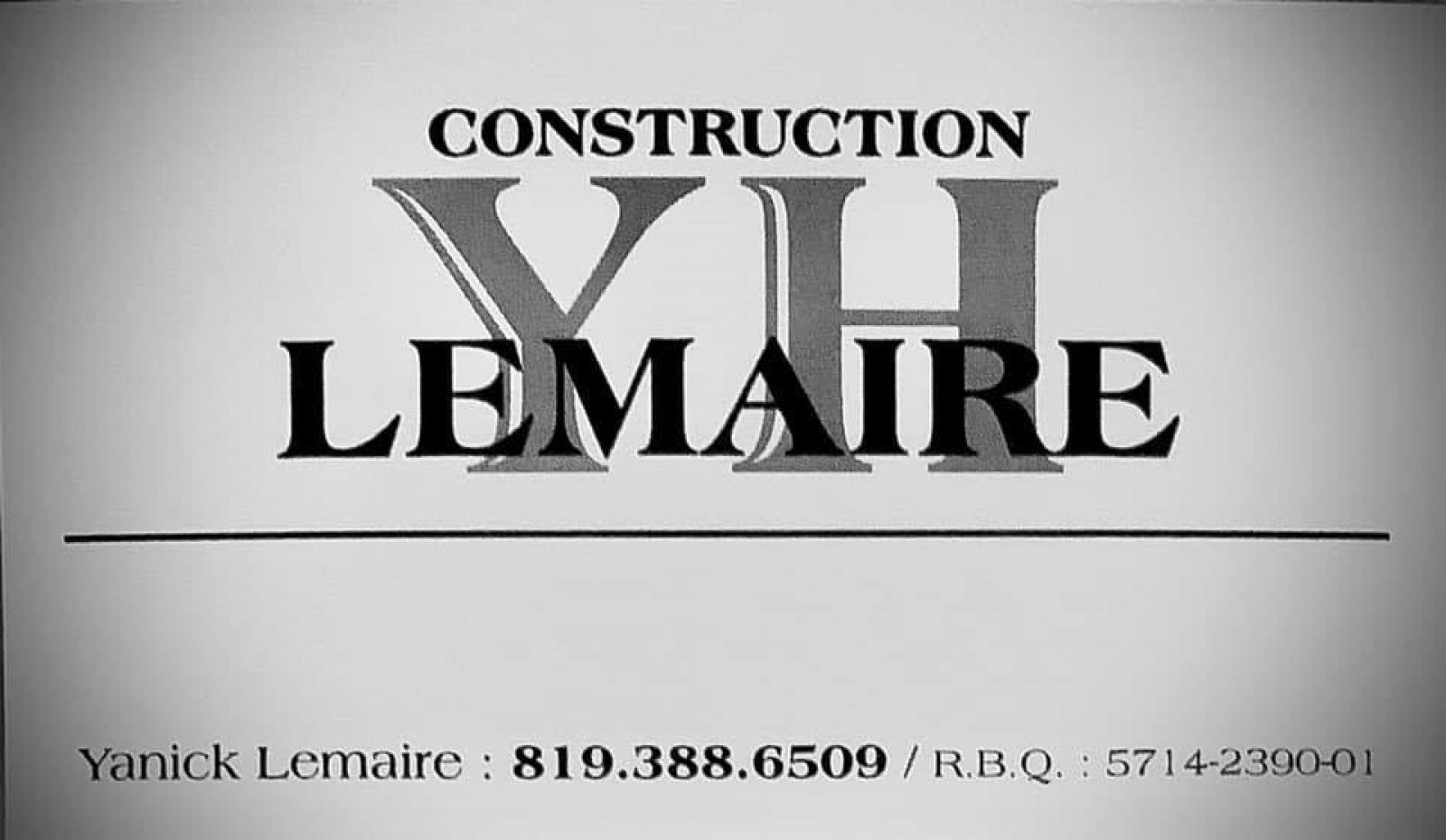 Construction YH Lemaire. Logo